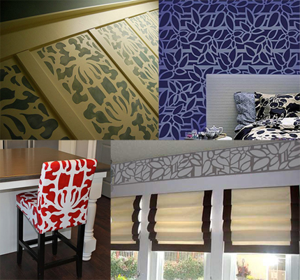 stencil designs for walls